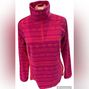 Columbia printed fleece size medium